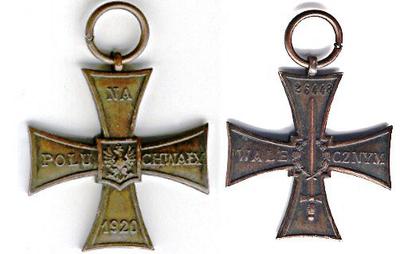<tt>Krzyz Walecznych 1920 via Wikimedia commons</tt>
