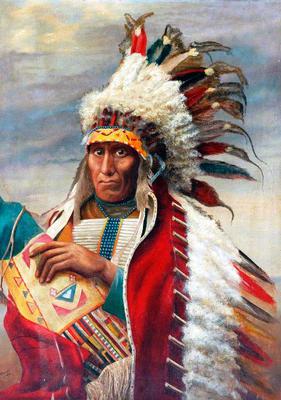 <tt>Portrait of a North American Indian by Roderick Russell</tt>
