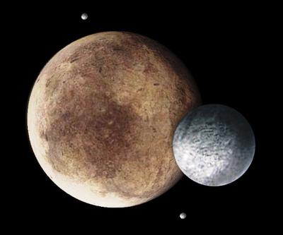 <tt>Pluto and moons art via Wikimedia Commons</tt>