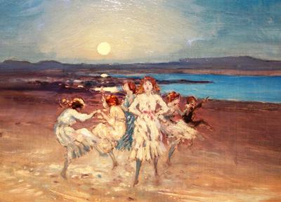 <tt>Children Dancing on the Strand by George William Russell via Wikimedia Commons</tt>